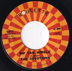 The Devotions - Rip Van Winkle / (I Love You) For Sentimental Reasons (A) RP-R149