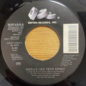 NIRVANA SMELLS LIKE TEEN SPIRIT 45