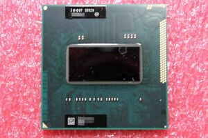 #1055 Intel Core i7-2670QM SR02N (2.2-3.1GHz/ 6M/ FCPGA988) 保証付 #06