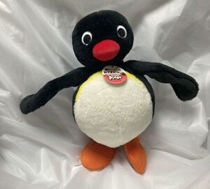 ダンシングピングー等身高め　ぬいぐるみ　　ペンギン