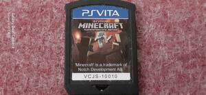 ◎　ＰＳＶＩＴＡ　委託品【Minecraft： PlayStation Vita Edition】ソフトのみ/動作保証付