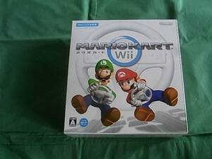 ◆即決 Wii マリオカートWii Wiiハンドル1個同梱 新品未開封