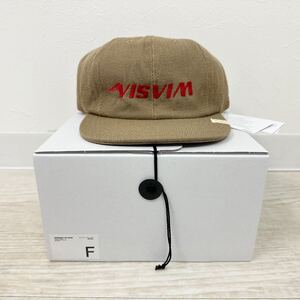 24aw 2024 新品 VISVIM EXCELSIOR Ⅱ CAP VISVIM 0124203003013 エクセルシオール 2 ロゴ 刺繍 キャップ BEIGE ベージュ サイズ FREE 701