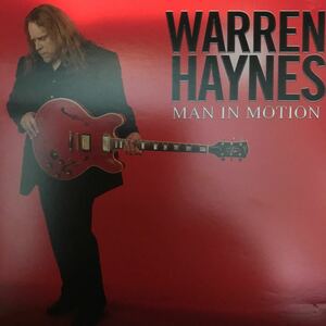 新品同様 Warren Haynes [Man In Motion] Allman Brothers Band, オールマン・ブラザーズ, ウォーレン・ヘインズ 告知ステッカー付属