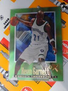 】Fleer 1996-97 Skybox Ex-2000】№40/Kevin Garnett●