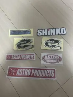 SHINKO ASTRO PRODUCTS WINSWIN ステッカーセット