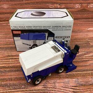 【中古品】MOTORCITY CLASSICS ZAMBONI 1/18 500シリーズ ザンボニー スケートリンク整氷車 ミニカー .