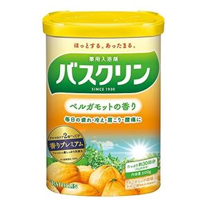 バスクリン入浴剤 ベルガモットの香り600g(約30回分) 疲労回復