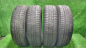 中古 イエローハット タイヤ 175/70R14 ECOFINE 2023年製 サマー 夏タイヤ 4本セット