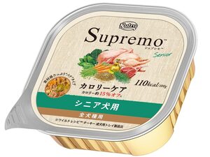 nutro ニュートロ シュプレモ カロリーケア シニア犬用 トレイ 100g×24個(まとめ買い) ドッグフード