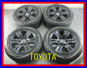 ■中古タイヤホイール■　TOYOTA ハイラックス 純正 17インチ 7.5J ＋30 6H 139.7 VITOUR FOMULA 215/60R17 ハイエース 激安 送料無料 I622