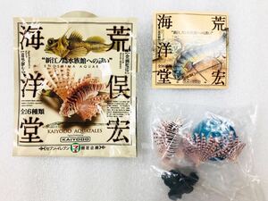 ★即決★新江ノ島水族館への誘い★ミノカサゴ★未使用品★未組立て★解説書付き★海洋堂★ボトルキャップ★フィギュア★