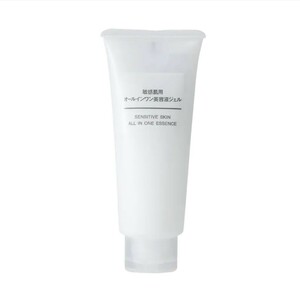 【MUJI 無印良品】敏感肌用 オールインワン美容液ジェル 洗顔後これ１本でOK 時短スキンケア/2回のみ使用 ●送料無料