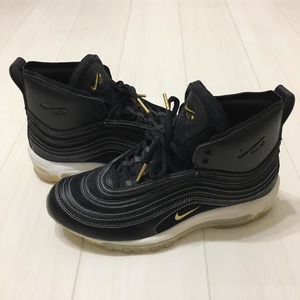 美中古 USED品 NIKE RICCARDO TISCI AIRMAX97 MID RT US10 28cm 黒 ナイキ エアマックス 正規品