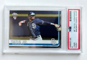 ルーキー RC タティス 2019 topps chrome fernando tatis jr Padres PSA 9 MLB パドレス