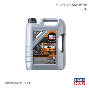 LIQUI MOLY/リキモリ エンジンオイル トップテック4200 5W-30 5L プレオ RA1/RA2/RV1/RV2 1998-2000 20904