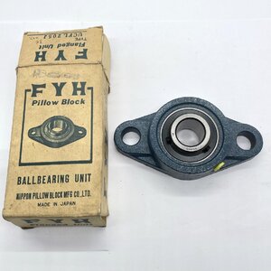 未使用 FYH ひしフランジ形 ユニット UFCL205J 軸径25ｍｍ ベアリング 軸受ユニット 日本製【道楽札幌】