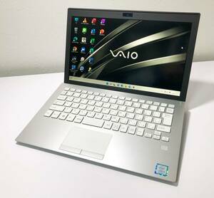 最新 office2024搭載 快適スペック！ SONY VAIO VJPF11C11N Core i5 8250U 1.6GHz RAM8G SSD256G Windows11！11.6型FHD液晶快速PC！