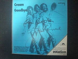 CREAM / Goodby / GER RSO(POLYDOR) 2428 701