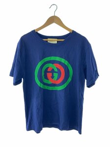 GUCCI◆Tシャツ/S/コットン/NVY//