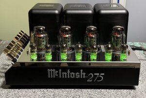 [17S]【極美品】Mcintosh MC275VI ステレオパワーアンプ　エレクトリ正規輸入品　真空管パワーアンプ