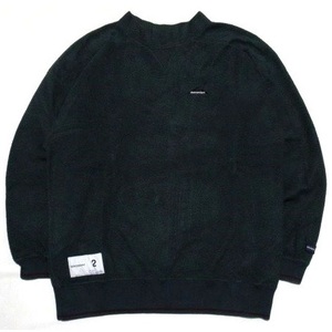 DESCENDANT SASSY MOCK NECK SWEATSHIRT Mサイズ モックネック スウェット Green グリーン 181ATDS-CSM04 ディセンダント