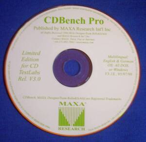 ◎●【CD Bench Pro】CD TestLab 3.0限定版