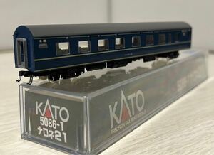 241112D●KATO Nゲージ 鉄道模型 客車車輌【5086-1 ナロネ ★ナロネ 21 115（T車）】◆♪配送方法 おてがる配送ネコポス230円