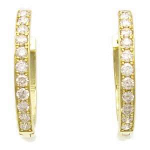 ジュエリー ダイヤ ピアス ブランドオフ JEWELRY K18（イエローゴールド） ピアス K18 中古 レディース