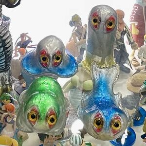 ヘロラ 4体セット マーミット スカルヘッドバット marmit SKULL HEAD BUTT ソフビ sofvi 個展 限定