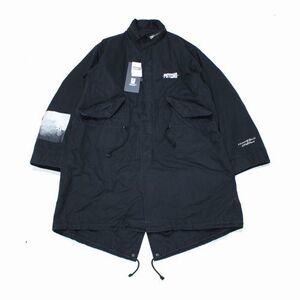 UNDERCOVER アンダーカバー 22AW CTウェザーモッズコート PSYCHOJQパッチ 2 ブラック