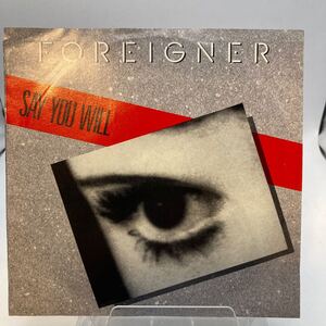 EP フォリナー/Foreigner/Say You Will/レコード 輸入盤