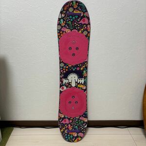  BURTON CHICKLET キッズ スノーボード 90cm チクレット ワックス済