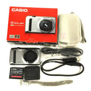 CASIO EXILIM EX-ZR400 4.24-53.0mm 1:3.0-5.9 コンパクトデジタルカメラ QG014-120