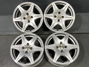 (W6J045)16x6.5J TRANS オフセット42 4穴 PCD100 ハブ73