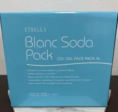 ETBELLA Blanc Soda Pack W CO2ジェルフェイスパック