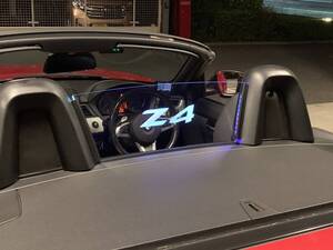 Valkyrie style BMW Z4 E89 専用　ウィンドディフレクター　Z4文字　LEDホワイト./.