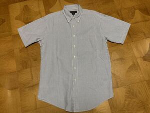 【★★】ブルックスブラザーズ・ボタンダウンシャツ・シアサッカー・size：M