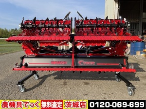 【茨城県常総市】新品・未使用 コバシ サイバーハロー TXF415 耕運幅4050mm 電動 開閉 トラクター リモコン ウイングハロー 取説付き