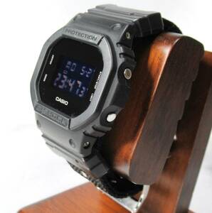 CASIO / カシオ　G-SHOCK　G-ショック　PROTECTION　DW-5600BBN　メンズ腕時計　ブラック　黒　デジタル