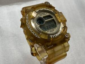 ■CASIO■G-SHOCK MASTER OF G - SEA FROGMAN■フロッグマン W.C.C.S [DW-8201WC-9T]■中古■ ★即決★