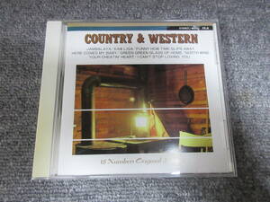 CD カントリー ＆ ウエスタン COUNTRY ＆ WESTERN BEST ベスト盤 ジャンバラヤ 愛さずにはいられない 思い出のグリーングラス 他 18曲