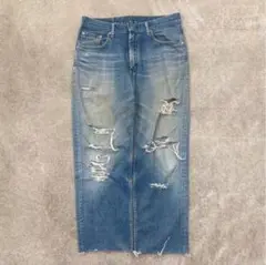 Levis 533ダメージデニム グランジ L34 L30