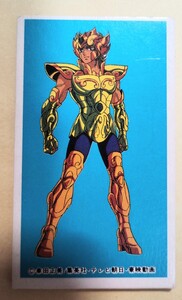 聖闘士星矢　メンコ　面子　当時　カード　CARD　セイントセイヤ　saint seiya アイオリア　レオ