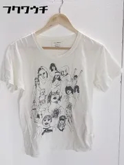 ◇ GUELL MUSTARD グエルマスタード プリント 半袖 Tシャツ カットソー 02サイズ ホワイト ブラック レッド レディース  【1002799034227】