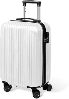 [チアキ] 白 スーツケース キャリーケース キャリーバッグ 機内持ち込み