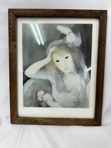 3404　【作者不明】　アート　インテリア　絵画　女性デザイン