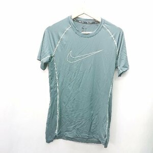 ◇ NIKE ナイキ 半袖 アンダーシャツ サイズL グリーン系 メンズ E