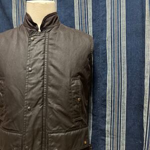 80s paul stuart vest イングランド製 オイルド ベスト 90年代 90s 80年代 hunting ハンティング プレッピー トラッド trad アイビー ivy