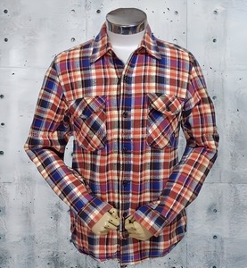 ■■ Lee FLANNEL WORK SHIRTS マチ付き フランネルワークシャツ 19455 (M) ■■